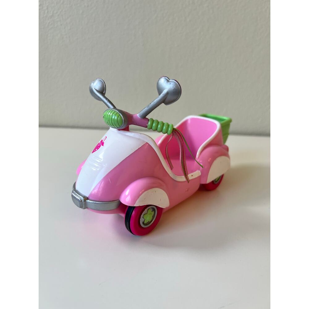 Vintage My Little Pony MLP Scootin Scooter Butterfly Island Pull Back Toy Works